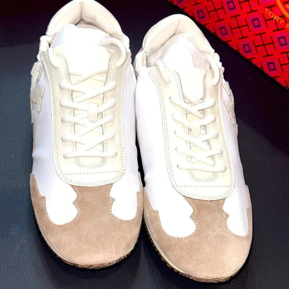 Tory Burch Vintage Double Trainer Sneaker Size 5